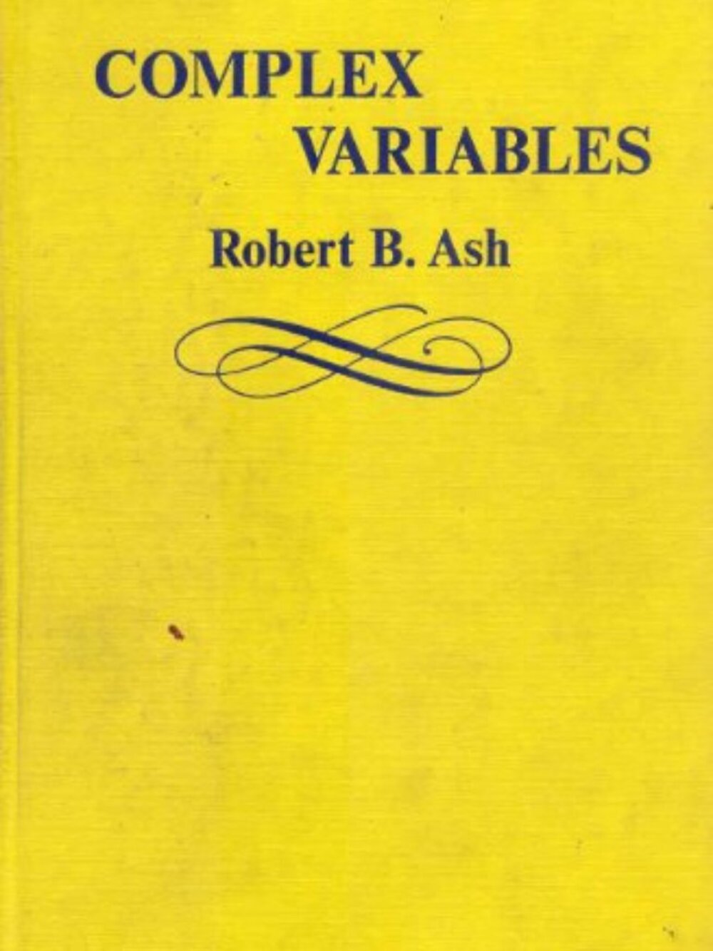 "Complex Variables" by Robert B. Ash (1971) • Vintage New • ISBN 9780120652501